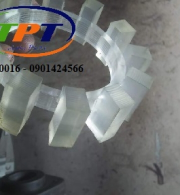 Bánh răng nhựa pu 12 cạnh