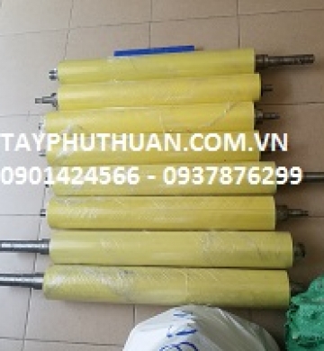 Bọc lô trục cao su chịu lực chà nhám