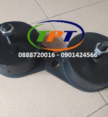 Đế cao su 1 bu lông 2 tai 