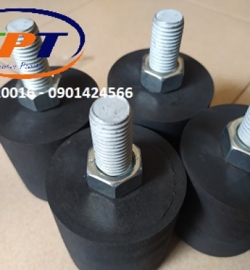 Đế cao su 1 đầu bắt bu lông