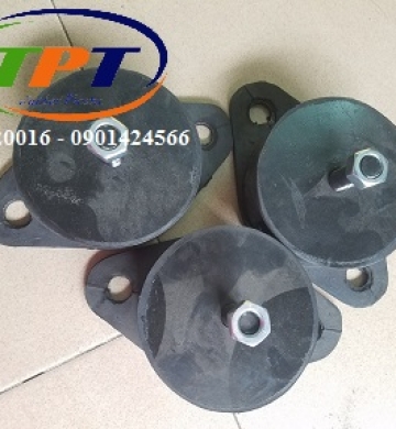 Cao su chân đế K120 có 2 tai