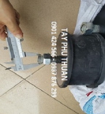 Cao su chân đế K120mmxM16