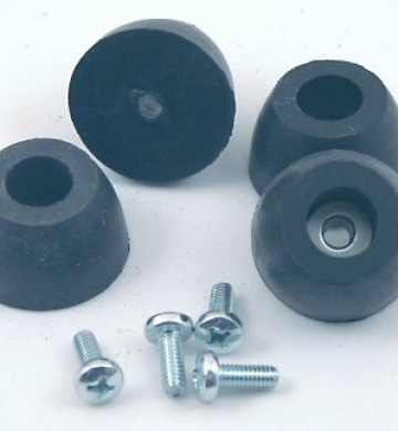 Cao su chân đế máy lạnh phi 30mmxM8mm