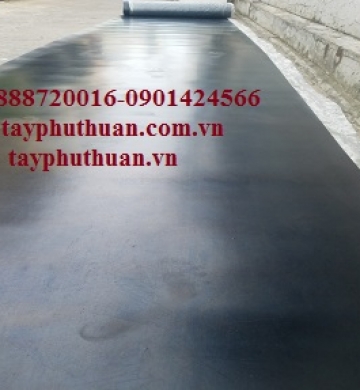 CAO SU CUỘN CHỐNG RUNG LÓT SÀN MÀU ĐEN