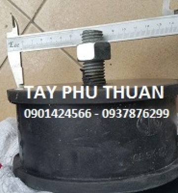 Cao su giảm chấn K150 xbu lông 16mm 