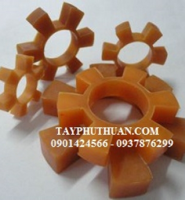 Cao su khớp nối nhựa PU đàn hồi 6 cánh