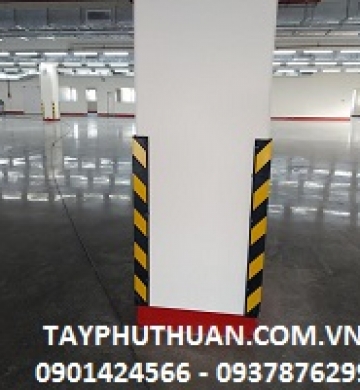 Cao su ốp cột dán phản quang dày 10ly