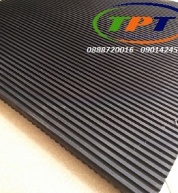 Cao su tấm sọc dọc