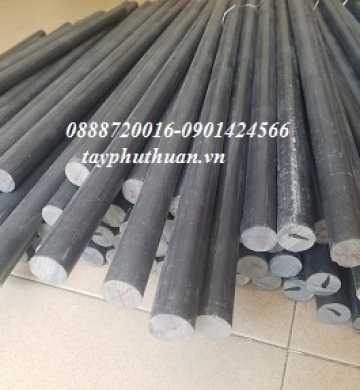 CÂY NHỰA ĐẶC TRÒN PVC XÁM 