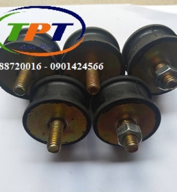 Đế cao su 2 đầu bu lông k50 
