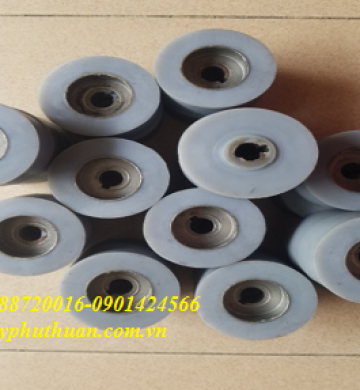 GIA CÔNG CON LĂN SILICONE XÁM CHỊU NHIỆT