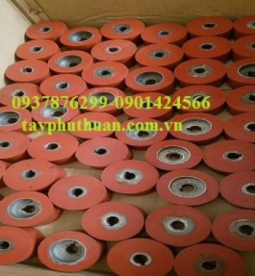 GIA CÔNG CON LĂN SILICONE MÀU ĐỎ KHÁNG NƯỚC