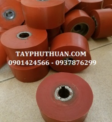 Con lăn silicon đỏ 33x53x30mm