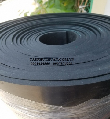 Cuộn cao su giảm chấn kê máy 8mm 