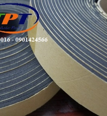 Cuộn ron xốp 1 mặt keo dáng dài 10 mét