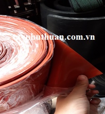 Cuộn silicone tấm đỏ