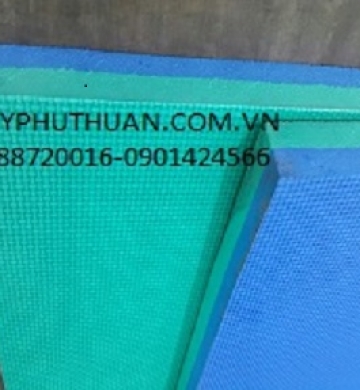 thảm mút eva 2 mặt 2 màu có vân