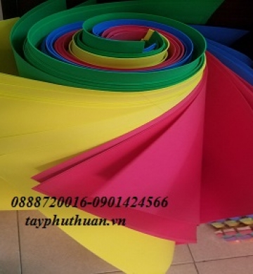 MÁU SẮC CỦA MÚT XỐP 