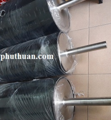 Gia công bọc mới các trục cao su