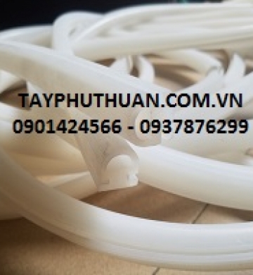 GIA CÔNG CAO SU TRẮNG CHỊU NHIỆT CHỮ D