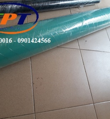 Gia công đắp trục cao su xanh