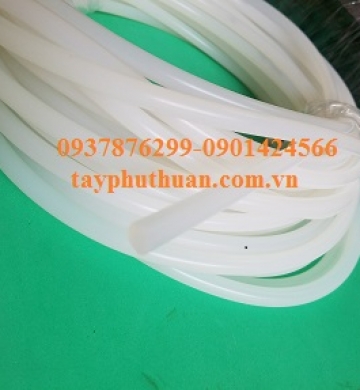  GIOĂNG SILICONE MÀU TRẮNG CHỊU NHIỆT