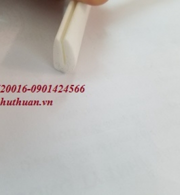 RON CHỊU NHIỆT SILICONE MÀU TRẮNG ĐỤC CHỮ V