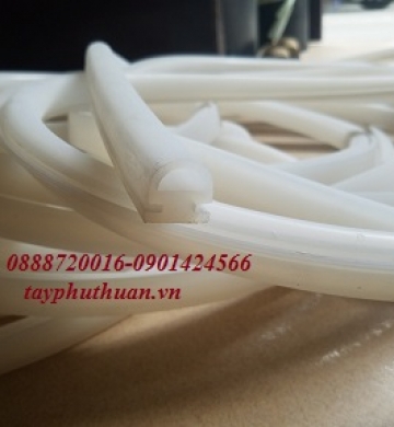 Gioăng nấm silicone trắng