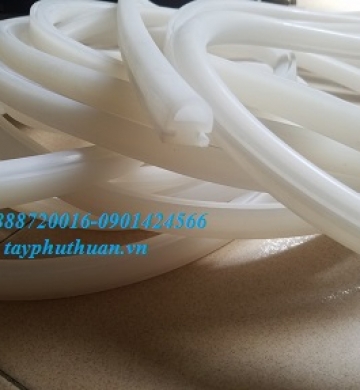 GIOĂNG SILICONE MÀU TRẮNG HÌNH NÁM