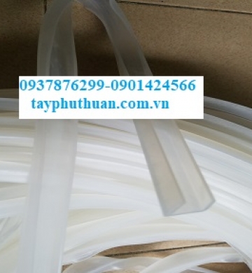 NHẬN LÀM GIOĂNG SILICONE CHỮ U TRẮNG