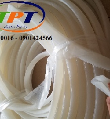 Gioang silicone nẹp kính chữ u