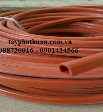 Gioăng silicone trắng chịu nhiệt chữ D