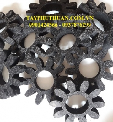 Khớp nối giảm giật cao su bố vải phi 156