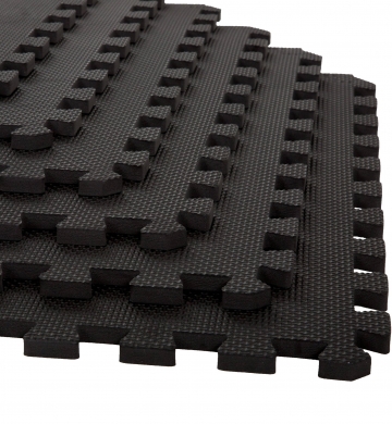 Mút eva đen có khớp nối