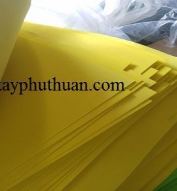 Mút eva màu vàng xanh