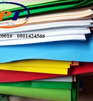 Mút xốp mỏng nhiều màu