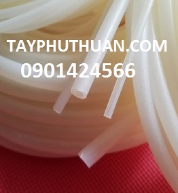 Ống silicone bơm nhu động phi 2x4