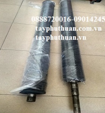 Nhận đắp trục cao su có rãnh