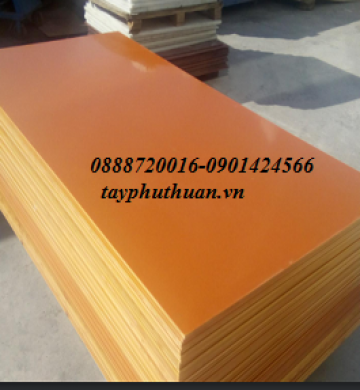 NHỰA BAKELITE MÀU CAM CÁCH ĐIỆN