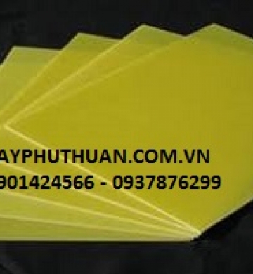 Nhựa phíp màu vàng