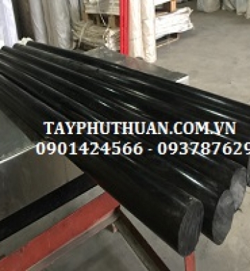 Nhựa POM trắng phi 90mm 