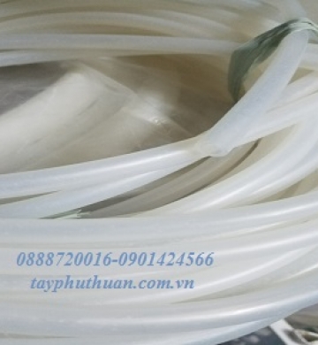 GIA CÔNG ỐNG SILICONE MÀU TRẮNG CHỊU NHIỆT