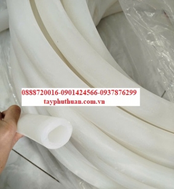 Ống silicone trắng 10x13mm
