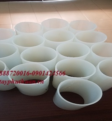 GIA CÔNG ỐNG SILICONE TRẮNG CHỊU NHIỆT TO TRÒN