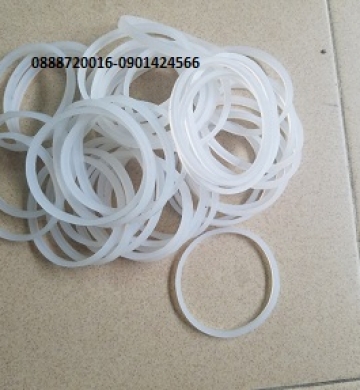 NHẬN GIA CÔNG VÒNG ĐỆM SILICONE TRẮNG