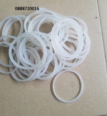 GIA CÔNG VÒNG ĐỆM SILICONE TRẮNG