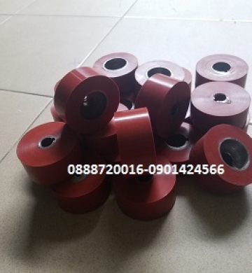 GIA CÔNG TRỤC CON LĂN SILICONE ĐỎ CHỊU NHIỆT 200 ĐỘ C