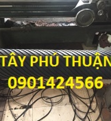 Đắp lô cao su chà nhám ngành gỗ 