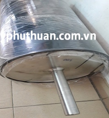 Đắp trục cao su lớn