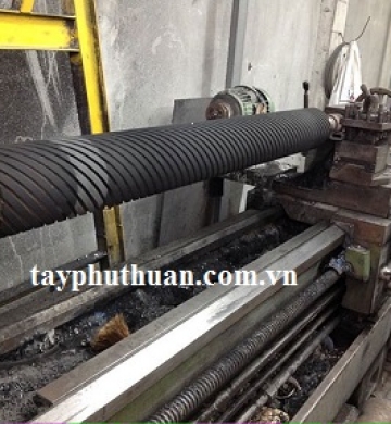 Đắp cao su theo trục cũ